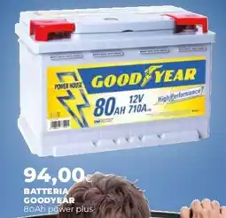 Coop Batteria goodyear 80ah power plus offerta