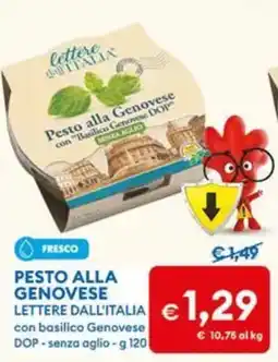MD Discount Pesto alla Genovese Lettere dall'Italia offerta