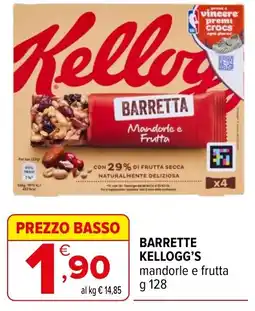 Iperal BARRETTE KELLOGG'S mandorle e frutta offerta