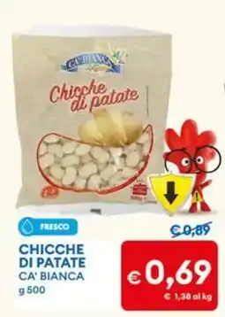 MD Discount Chicche di patate Ca' Bianca offerta
