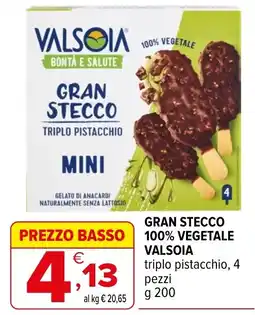 Iperal GRAN STECCO triplo pistacchio VALSOIA offerta