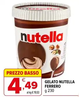 Iperal GELATO NUTELLA FERRERO offerta