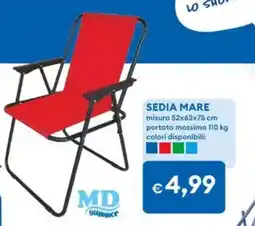 MD Discount Sedia mare offerta