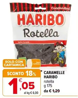 Iperal HARIBO Rotella offerta