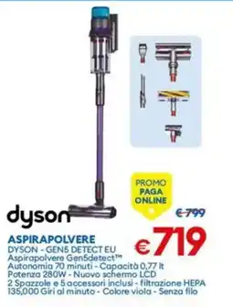 MD Discount dyson ASPIRAPOLVERE DYSON - GEN5 DETECT EU offerta