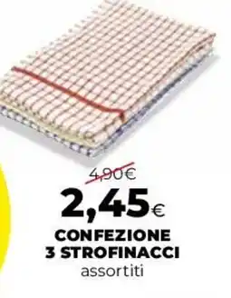 Coop Confezione 3 strofinacci offerta