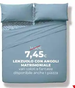 Coop Lenzuolo con angoli matrimoniale offerta