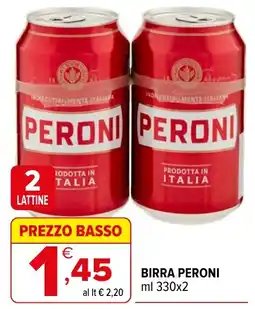 Iperal Birra Peroni offerta