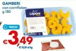 MD Discount Gamberi con cornflakes Lepore offerta