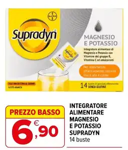 Iperal INTEGRATORE ALIMENTARE MAGNESIO E POTASSIO SUPRADYN offerta