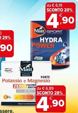 Iperal Matt SPORT HYDRA POWER offerta