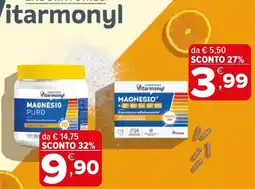 Iperal Magnesio Puro Vitarmonyl offerta