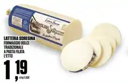 Coop Latteria Soresina Formaggio Dolce Tradizionale a Pasta Filata offerta