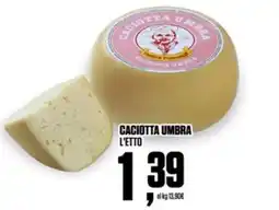 Coop Caciotta Umbra offerta