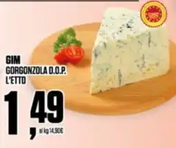 Coop GIM GORGONZOLA D.O.P. offerta