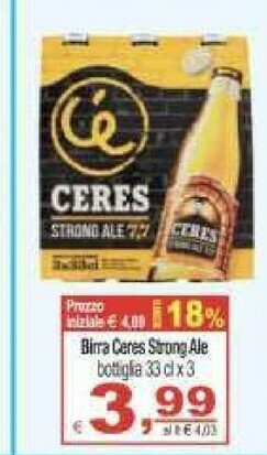CTS Supermercati Birra offerta