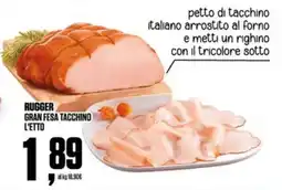 Coop RUGGER GRAN FESA TACCHINO offerta