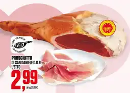 Coop Prosciutto di San Daniele D.O.P. offerta