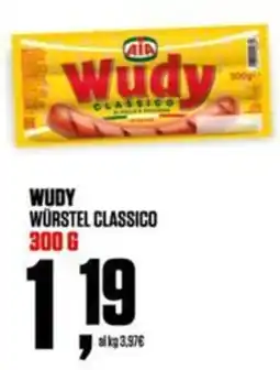 Coop Wudy Würstel Classico offerta