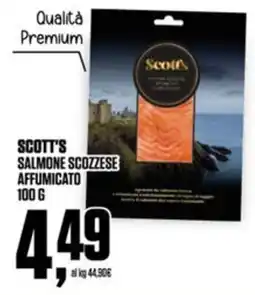 Coop SCOTT'S SALMONE SCOZZESE AFFUMICATO offerta