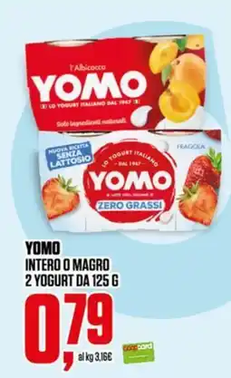 Coop YOMO INTERO O MAGRO offerta