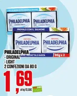 Coop Philadelphia Formaggio Fresco offerta