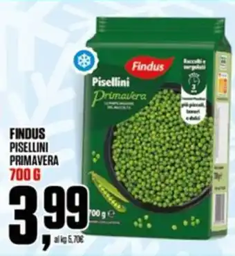 Coop Findus Pisellini Primavera offerta