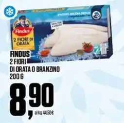 Coop Findus 2 Fiori di Orata o Branzino offerta