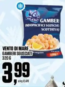 Coop Vento di Mare Gamberi sgusciati offerta