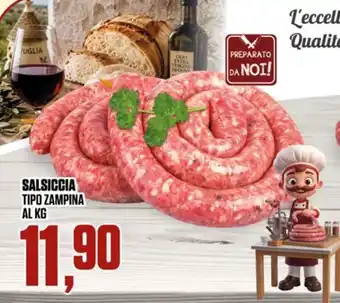 Coop Salsiccia tipo zampina offerta
