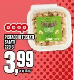 Coop Pistacchi Tostati Epplaur offerta