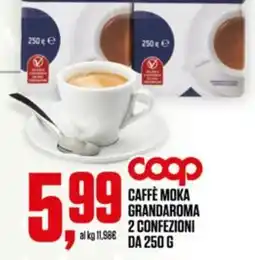 Coop CAFFÈ MOKA GRANDAROMA offerta