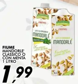 Coop Fiume Latte di Mandorla offerta