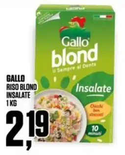 Coop Gallo Riso Blond Insalate offerta