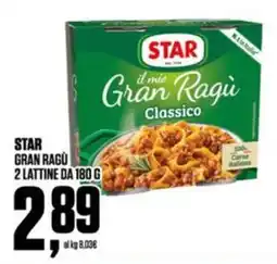 Coop STAR GRAN RAGÙ offerta