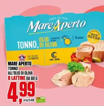 Coop Mare Aperto Tonno all'olio di oliva offerta