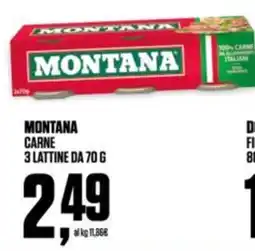 Coop MONTANA CARNE offerta