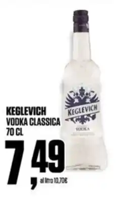 Coop KEGLEVICH VODKA CLASSICA offerta