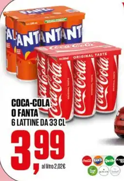 Coop Coca-Cola o Fanta offerta