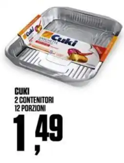 Coop Cuki CONTENITORI offerta