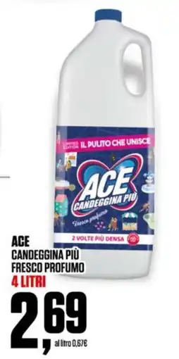 Coop ACE CANDEGGINA PIÙ FRESCO PROFUMO offerta
