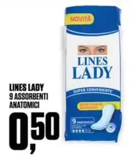 Coop LINES LADY offerta