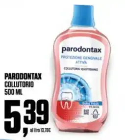 Coop Parodontax Collutorio offerta