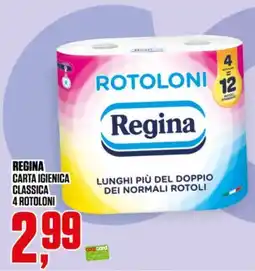 Coop Regina carta igienica classica offerta