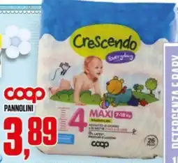 Coop Pannolini Crescendo everyday offerta