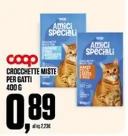 Coop Crocchette miste per gatti Amici Speciali offerta