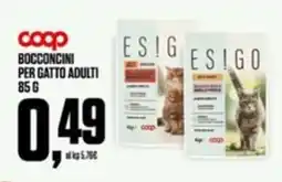 Coop Bocconcini per gatto adulti offerta