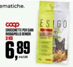 Coop Crocchette per cani Riso&Pollo Senior offerta