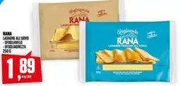 Coop Sfogliavelo RANA LASAGNE FRESCHE ALL'UOVO offerta