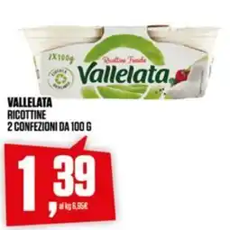 Coop Ricottine Fresche Vallelata offerta